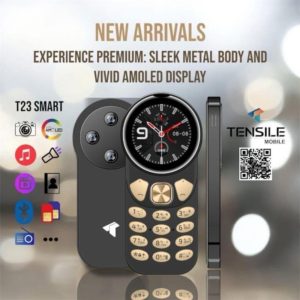 Tensile T23 Sleek Metal Body And Amoled Display Mobile Phone Price In Bangladesh Black