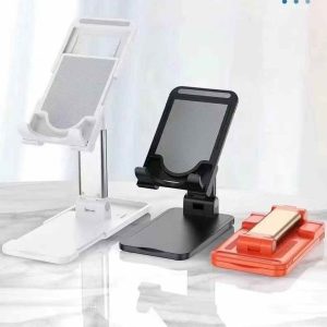 Lifting Folding Desktop Bracket Desktop Mobile Stand for Phone/Tablet (Multi-angle Adjustable) – Suitable for Apple iPad Tablet Mobile Phone Handphone Smartphone, Foldable and Portable